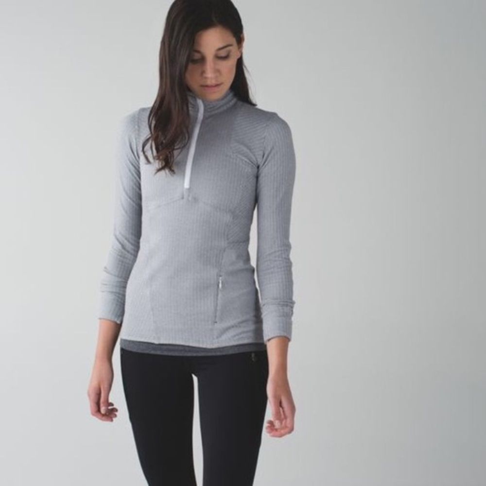 Lululemon Kanto Catch me 1/2 Zip Long Sleeve Sz 4